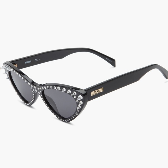 NWT Moschino Cat Eye Sunglasses - Picture 2 of 3